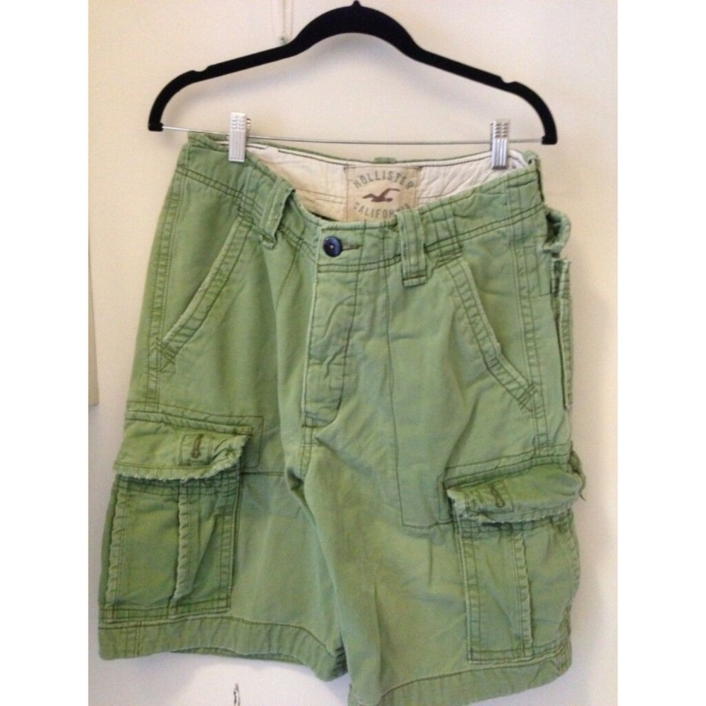 Hollister Green Cargo Short